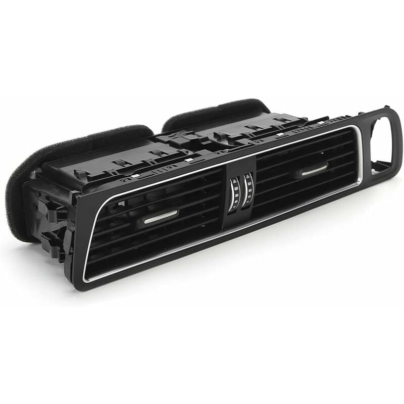 Ej.life - Grille d'aération avant pour tableau de bord, console centrale 8R1820951L Compatible avec Q5 2009-2017+grille ventilation q5+grille