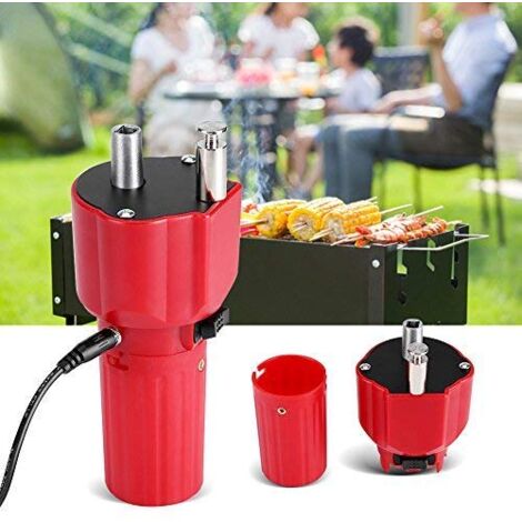 Ej.Life Grillmotor, DC 5V Grillgrillmotor, solide Konstruktion Grillrotatormotor mit USB-Kabel zum Grillen, Picknick-Grill