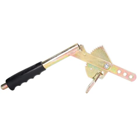Ej.Life Handbremshebel,Bremshebel Anhänger,Caravan Handbacke Hebel,Mechanische Handbremse Handbremshebelgriff Antirutsch Verzinkter Stahl Universal Für Wohnwagen Wohnwagen A
