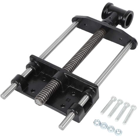 Ej.Life Holzbearbeitungs Schraubstock, 7"Hochleistungs Tischklemmbett Metallschraubstockclip Festes Reparatur Schraubstockwerkzeug für Holzbearbeitung, Ingenieurwesen und Schweißen