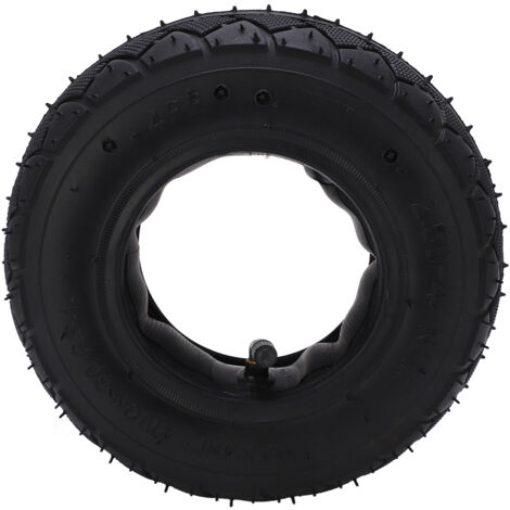 Ej.Life Hozee 2.50-4 Reifen und Schlauch, Safe Low Noise 2.50-4 Reifen- und Schlauchsatz Gummi für Sackkarre A