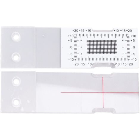 Moniteur De Fissures Murales – Jauge De Mesure Précision 0,5 Mm – Pour Mouvements Horizontaux Et Verticaux – Installation Facile Sans Colle – Inclut Feuille D’enregistrement
