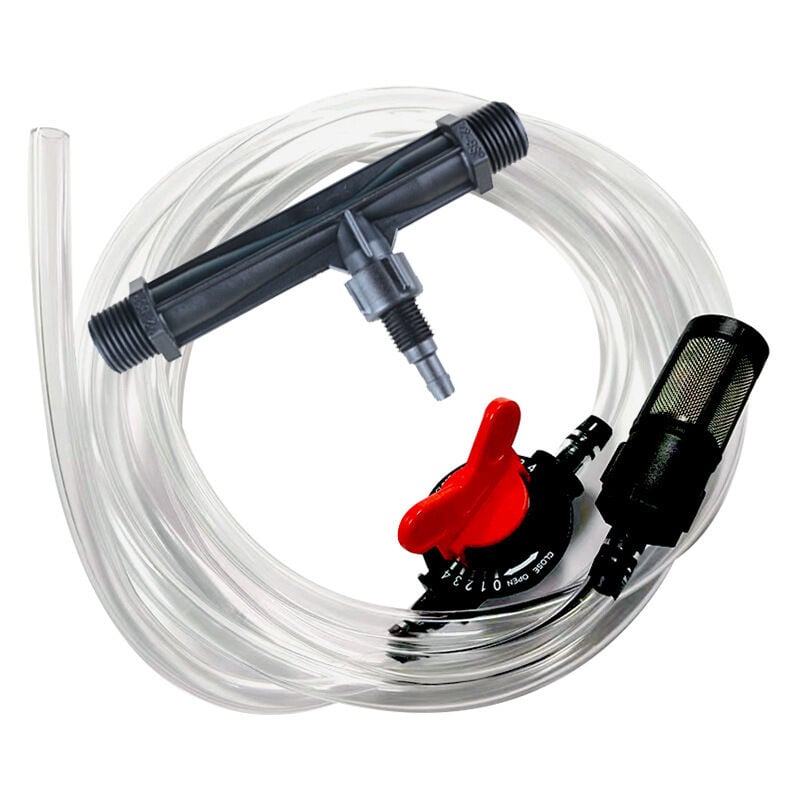 Ej.life - Irrigation de 3/4 pouces venturi tube de kit de filtre d'appareil d'injecteurs d'engrais , Kit de Dispositif d'Irrigation de Jardin