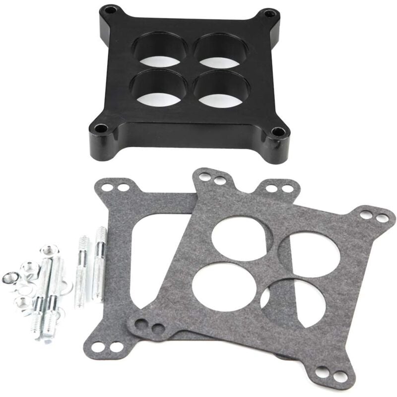 Ej.life - Joint de Carburateur,Entretoise de Carburateur Phnolique en Alliage D'aluminium 4bbl sbc bbc bb pour Holley sb