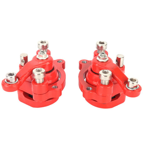 Ej.Life Kinder Quad Bremssattel,Bremssattel Hinten Kinder Quad,Mini-Moto-Bremssattel,Bremssättel,Vordere Und Hintere Scheibenbremssattel-Pads passend für Chinesische Mini Moto Kid ATV Quad 43 cc 47 cc
