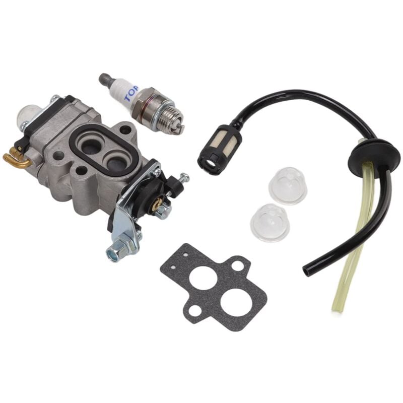 Ej.life - Kit de Carburateur pour Ventilateur RedMax GZ25N BCZ260TS BCZ2460TS GZ30N avec Tondeuse HBZ2610 HBZ2500 HBZ2600