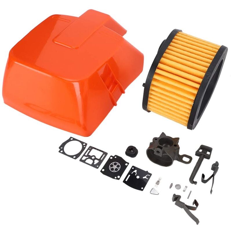 Ej.life - Kit de Filtre à Air Kit D'accessoires de Jardin D'accélérateur pour H365 372 Outils Levier de Tronçonneuse pour Levier D'accélérateur Kit