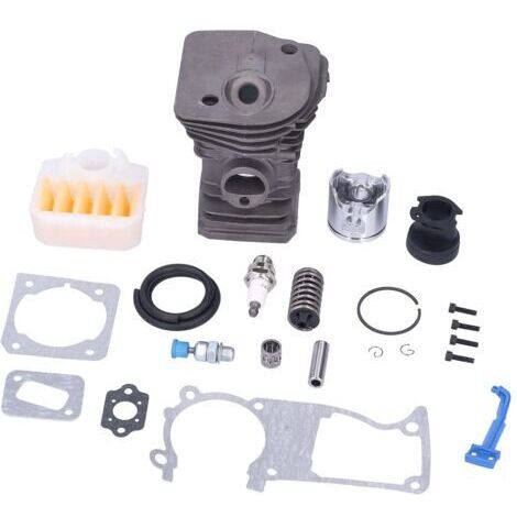 Ej.Life Kit de piston de cylindre, pièces de rechange de tronçonneuse résistantes à l'usure pour tronçonneuse de jardinage pour 340 345 350 A