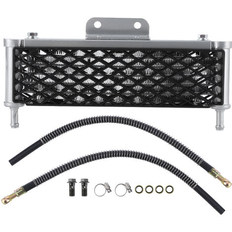 Ej.Life Kit de radiateur de refroidisseur d'huile pour YX 140cc 150cc 160cc PIT PRO Trail Quad Dirt Bike ATV OffRoad Moto