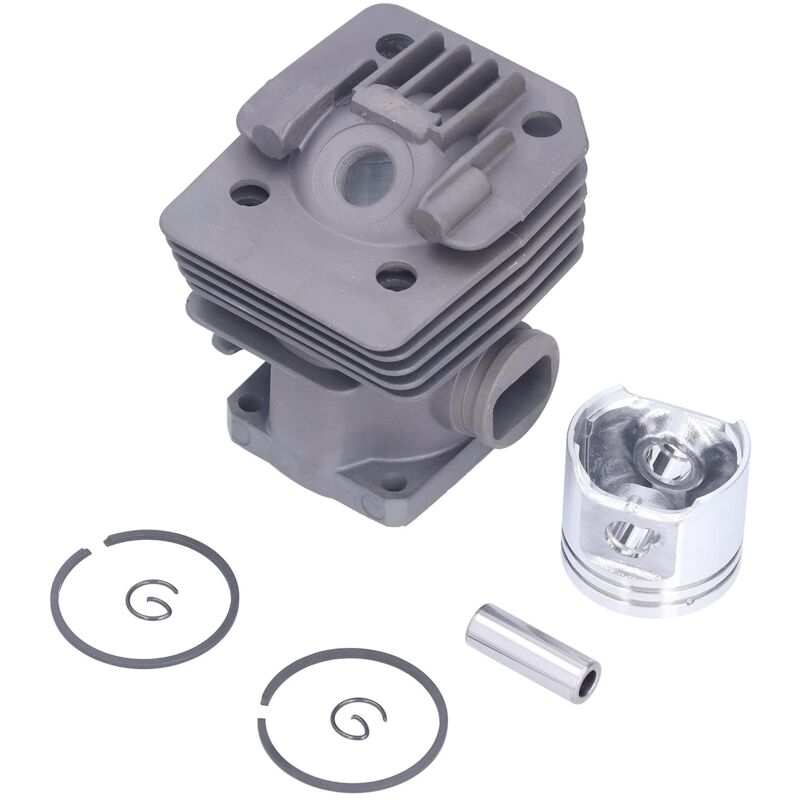 Ej.Life Kit piston fer + alliage d'aluminium Montage facile 41190201204 cylindre pour FS160 FS220 FS280 débroussailleuse pour jardin extérieur