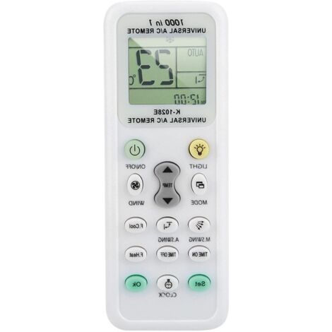 Ej.Life Klimaanlage Fernbedienung Controller, LCD Display Universal A/C Fernbedienung Ersatz Fernbedienung Universal LCD Controller KlimaanlageMobile Klimageräte