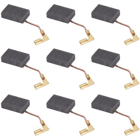 Ej.Life Kohlebürsten-Ersatz, Kohlebürsten-Ersatz, 20-teiliges Kohlebürsten-Set, Ersatzteil für Elektrische Handbohrmaschine, Winkel A