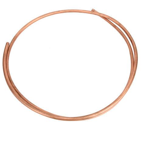 Ej.Life Kupferrohr, 9,5 mm Außendurchmesser x 7,9 mm Innendurchmesser x 6,56 ft Kühlrohr, Soft Coil-Kupferrohr für Klimaanlage (C1100 T2)
