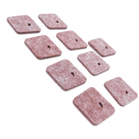 Ej.Life Luftfilter-Ersatzset Passend für STIHL FS38 FS45 FS46 FS55 HS45 FC55 HL45 FS55R KM55R Wohnaccessoire 9St