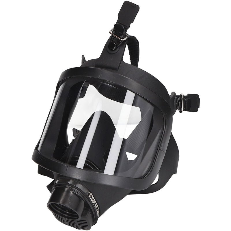 Masque respiratoire à gaz, anti-buée, résistant aux chocs, ajustable, connecteur RD40, respirateur de sécurité avec filtre, pour la protection du