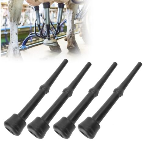 Ej.Life Melkbecher-Einlagen, 4 Stück 322 mm, weicher, ungiftiger, geschmacksneutraler Melkeinsatz-Ersatz, für die Melkmaschine der Ziegenfarm