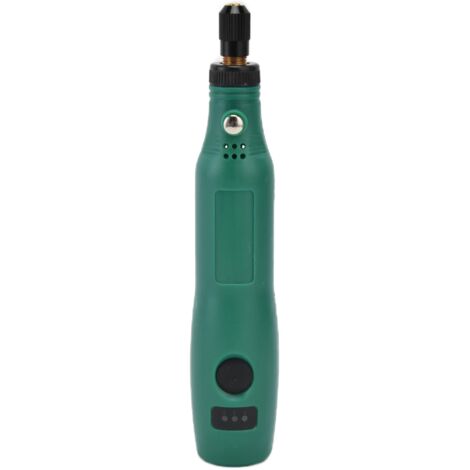 Ej.Life Mini-Elektrobohrmaschine, 3-Gang-einstellbares Schleifwerkzeug-Set Zum Stanzen, Gravieren, Trimmen, Polieren mit Niederspannungs-Design A