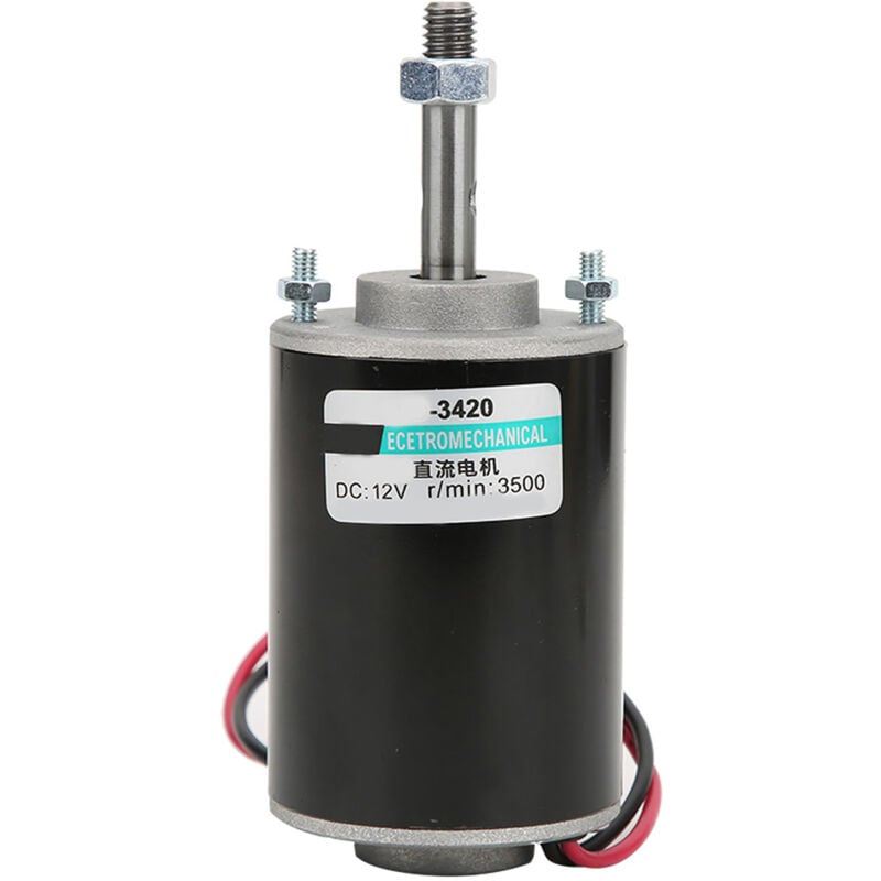 Ej.life - Moteur à courant continu à aimant permanent à grande vitesse à faible bruit cw ccw Mini moteurs électriques brossés 30W12V 3500RPM