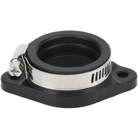 Ej.Life Motorrad-Vergaseradapter, Gummi, schwarzer Ansaugkrümmer, Vergasermanschette für KEIHIN KOSO OKO 60–29 mm/2,36–1,14 Zoll