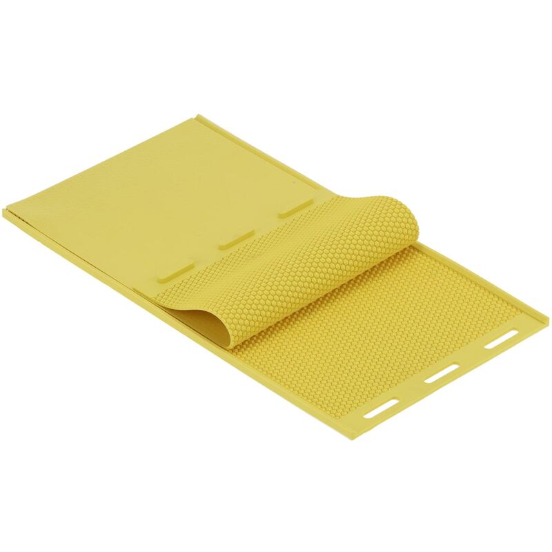 Ej.Life Moule de Presse à Cire d'abeille, avec Motif en Relief, Petite Taille, Poids Léger, Pliable, Un Excellent Accessoire d'apiculture.