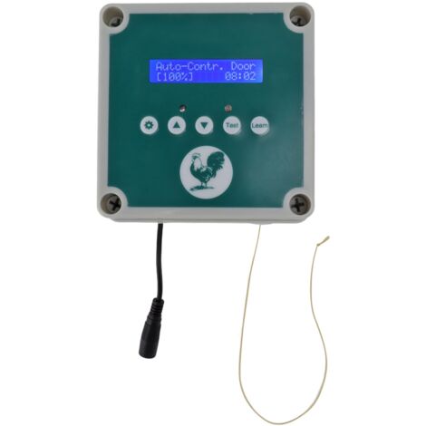 Ej.Life Naroote Automatischer Türöffner für Hühner, Timing-Modus, Stellantrieb für Hühnerstall 50 Meter für das Haus A