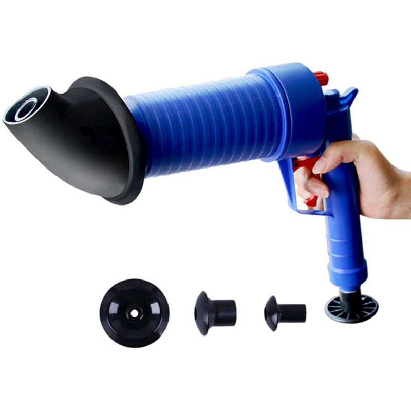 Ej.life - Nettoyeur Pompe Vidange Air Power Blaster - Déboucheur Toilettes/Lavabo - Maison & Bricolage