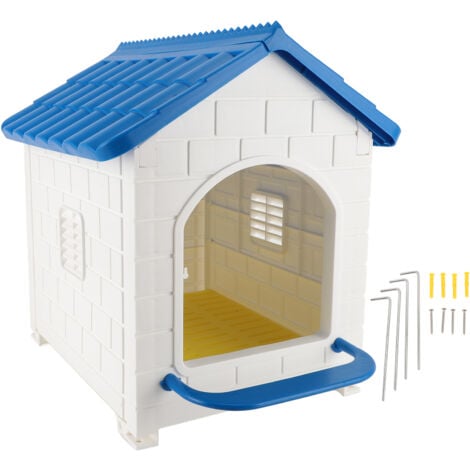 Ej.Life Nichoirs pour Poulailler, Nichoirs en Plastique à Compartiment Unique pour Poules Pondeuses avec Toit en PVC pour Poules, Canards et Volailles