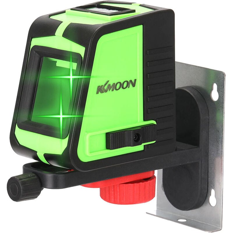 Niveau Laser ,Laser Vert, 2 niveaux de luminosité Laser de Chantier, Horizontal et Vertical Laser Croisé pour Décoration intérieure et Construction