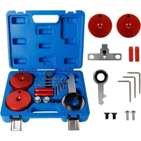 Ej.Life Outil Réglage Moteur compatible avec Ford 2.0 TDCi, Outils Calage Moteur compatible avec Ford Transit EcoBlue, Outil de Calage de l'arbre à Cames Diesel avec Volant Moteur et Vilebrequin Align