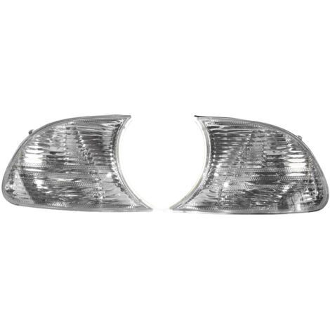 Ej.Life Paar klare weiße Kurvenlichter 63126904307 63126904308 links und rechts für BMW 3er E46 1998–2001