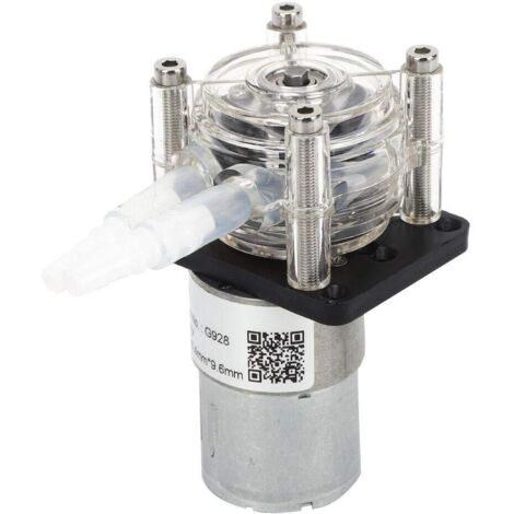 Ej.Life Peristaltische Flüssigkeitspumpe G928, 500 ml/min Peristaltische Dosierpumpe mit großem Durchfluss für das Aquarienlabor(24V) A
