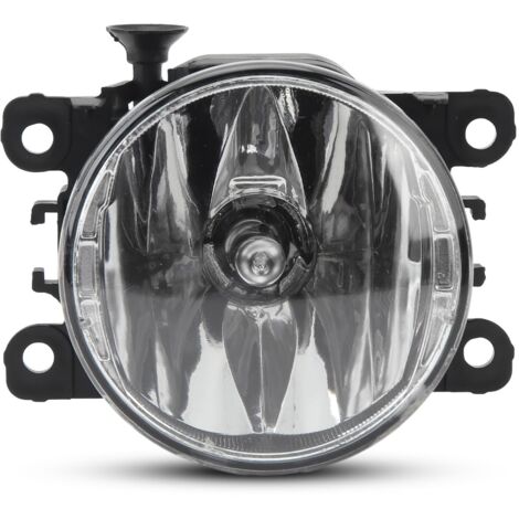 Ej.Life Phare Antibrouillard de Voiture, 261500097R Ensemble de Phare Anti-brouillard Avant avec Ampoule de Remplacement pour Dacia Sandero Stepway MK2 Pré-lifting 2013 à 2016