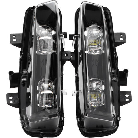 Ej.Life – Phares antibrouillard LED de remplacement pour Land Rover Range Rover Evoque 2012-2015 – 12V – Étanches et résistants aux chocs – Lumière blanche 6000K - LR026089