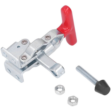 Ej.Life Pince à Bascule Capacité de Maintien de 91 Kg Pinces Rapides Verticales Presse à Souder Pinces à Bascule Pinces de Positionnement Outils à Main Robustes Pince à Outils à Main