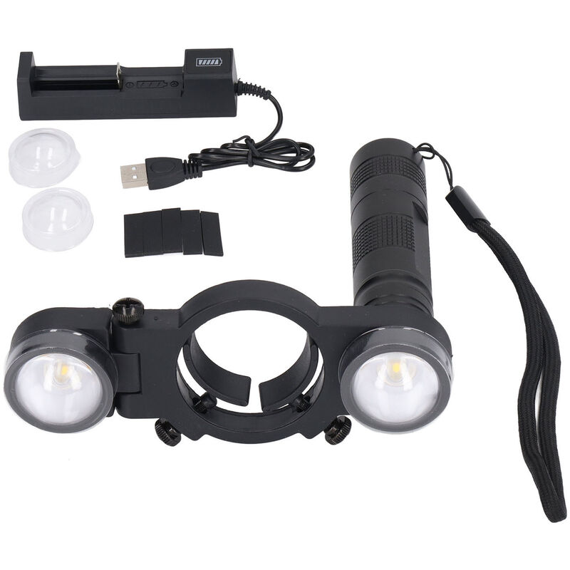 Ej.life - Pistolet de pulvérisation lumière de remplissage universel réglable luminosité pistolet à peinture système d'éclairage pour Automobile