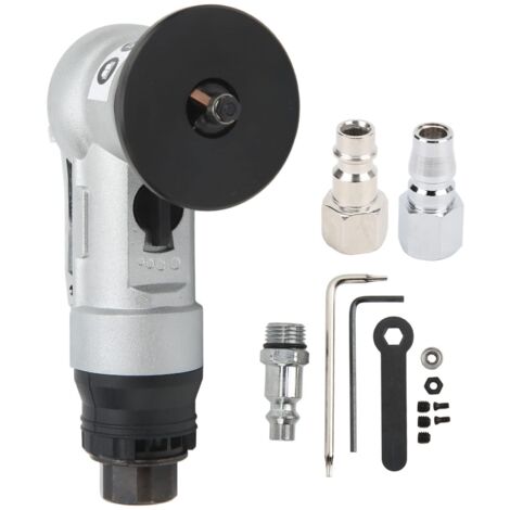 Ej.Life Pneumatische Anfasmaschine, 1/4 Zoll Luftfasenmaschine für Metall, 30000rpm R0-R1 Luftfasenmaschine mit 5-stufiger Geschwindigkeitseinstellung für Metallbeschnitt & Entgraten(Amerikanischer St