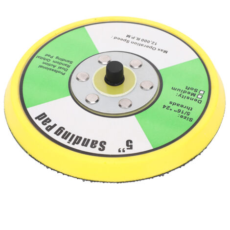 Ej.Life Polierpads Universal 5 Zoll/125 Mm Polierscheibe Schleifpad Rundes Schleifpad Polierschleifscheibe