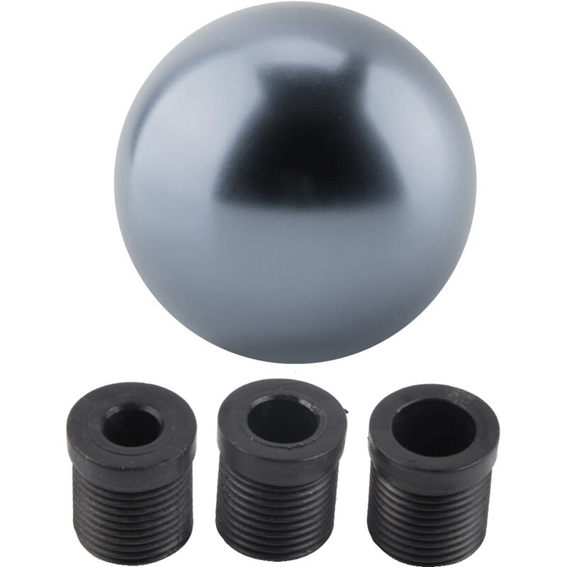 Eosnow Pommeau de levier de vitesse manuel universel pour voiture, en forme de boule ronde (titane)