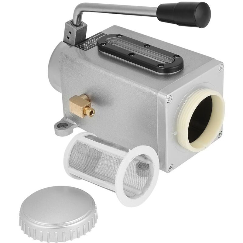 Ej.Life Pompe à l'huile pour lubrification manuelle 500 cc CNC 4 mm double ports pour la perforatrice de tournage