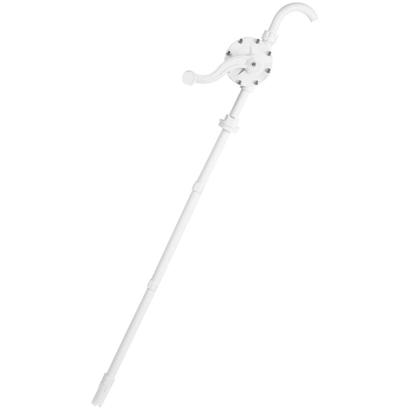 Pompe à Tambour, Pompe à Manivelle, 21 L/Min,Tambour de Manivelle Manuel Rotatif en Alliage d'aluminium, Pompe à Main pour Réservoir, Pompe à