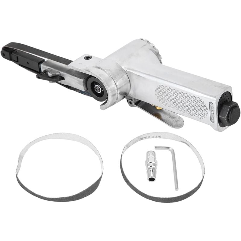 Ej.life - Ponceuse à Bande Pneumatique, Ponceuse à Bande Outil Polissage Pneumatique Ponceuse Bande 10mm 330mm Divers Véhicule Voiture Outils