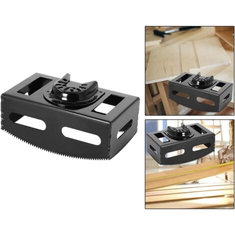 Ej.Life Quadratischer Schlitzschneider, Rechteckiger Schlitzschneider, Steckschlitzschneider, der Einen Schritt an Ort und Stelle Schnitzt, für Trockenbau, Kunststoff, Metall, Holz