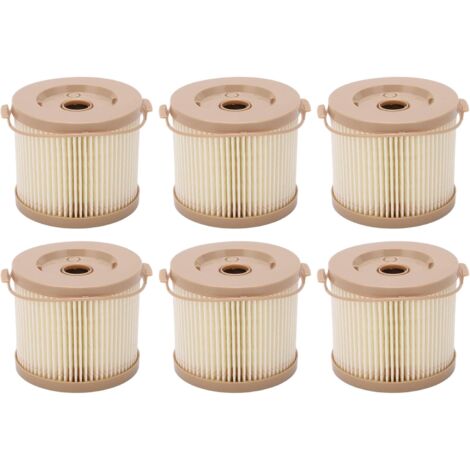 Ej.Life Racor Dieselfilter, 6 Stück, Kraftstofffilter, Wasserabscheider für Wasserfilter für RACOR 2010PM-OR 500FG