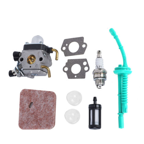 Ej.Life Rasenmäher-Vergaser-Set, Vergaser-Luft-Kraftstoff-Filter, Vergaser-Dichtungen für STIHL FS45FS55 FS85s KM55 R FAST