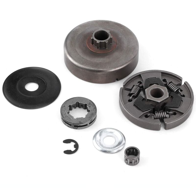Ej.life - Remplacement de l'embrayage à tambour, remplacement de l'embrayage durable, ensemble d'embrayage accessoire de tronçonneuse, ensemble