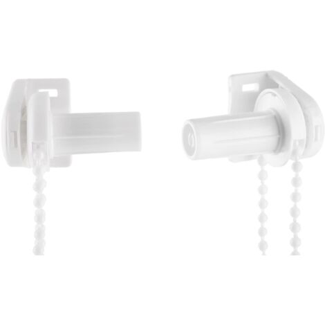 Ej.Life Rollo Halterung Fenster,17mm Klemmfix Roller Blind,Rollo Kettenzug Ersatz Seitenzugrollo Reparatur Fitting Kit mit Kette