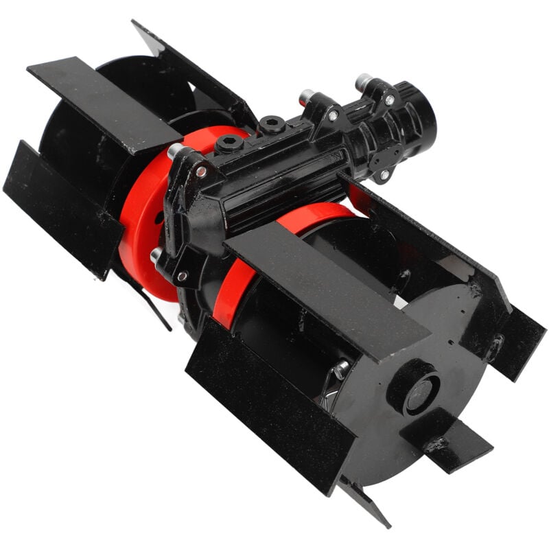 Ej.life - Roue de désherbage Tête de tondeuse à gazon, outil de desserrage du sol pour pépinières, outils agricoles pour serres de légumes Outil pour