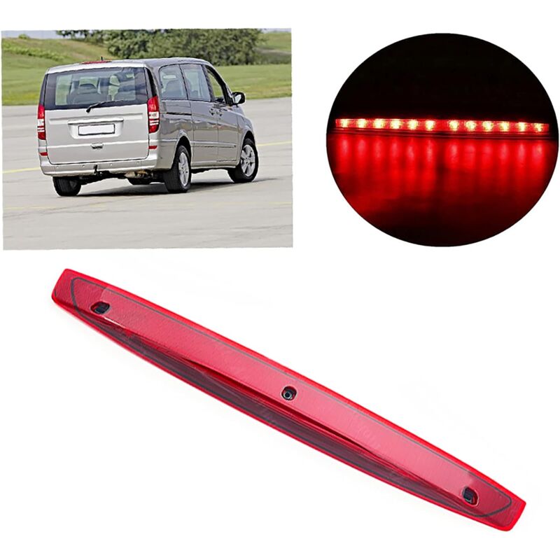 Image of Ej.life - Rücklicht für hohe Bremse, für Mercedes W639 Vito Viano 2003–2015, A6398200056 (rot)