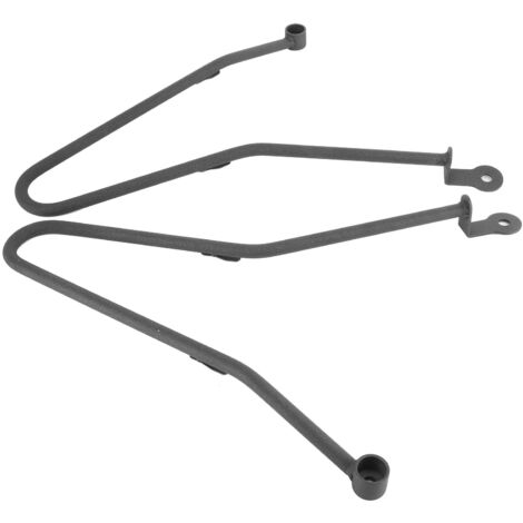 Ej.Life saddlebag support bars for,satteltaschen bonneville t100,Sattel Tasche Halterungen,Gepäck,Sattel Tasche Halterung Halterung Halterung für Bonneville T100/Thruxton 900 Schwarz (B (schwarz)) A
