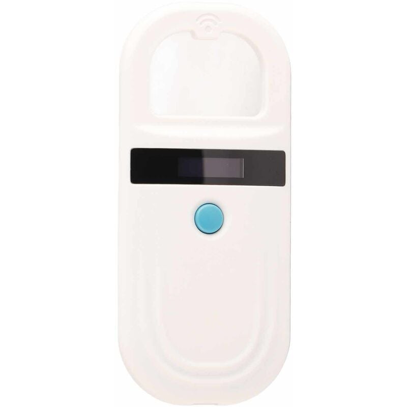 Ej.Life Scanner d'identification de puce animale rechargeable Scanner de micropuce Scanner d'étiquette pour animaux de compagnie
